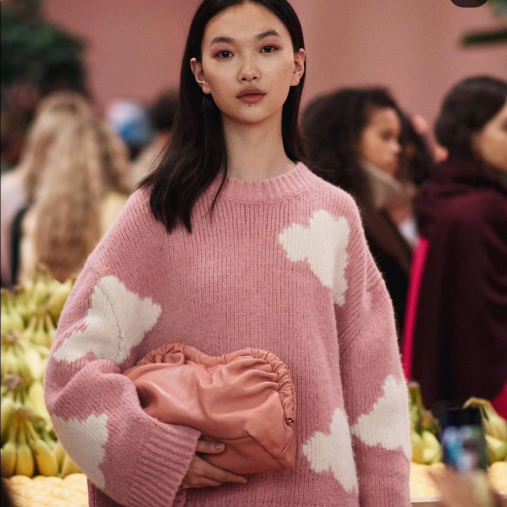 Mansur Gavriel Cloud Clutch Coral Sold Out Fav.